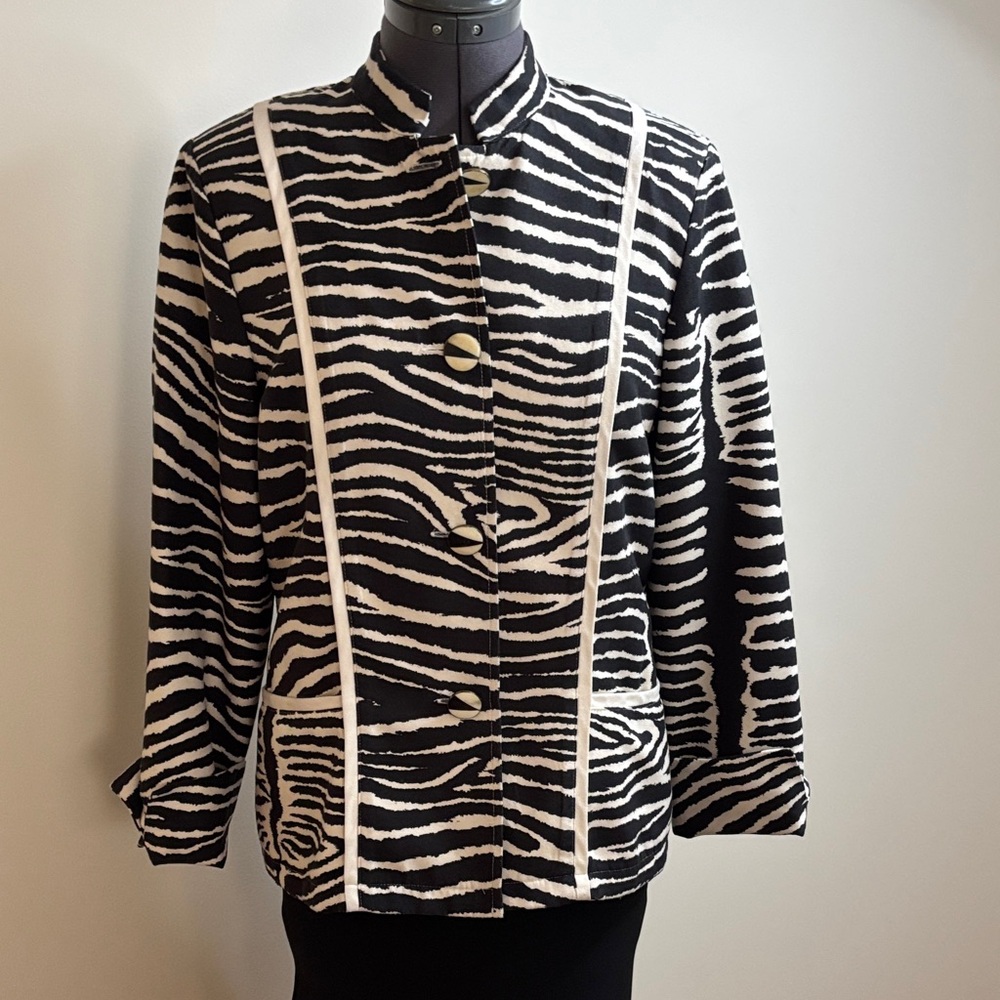 Zebra Print Women's Jacket